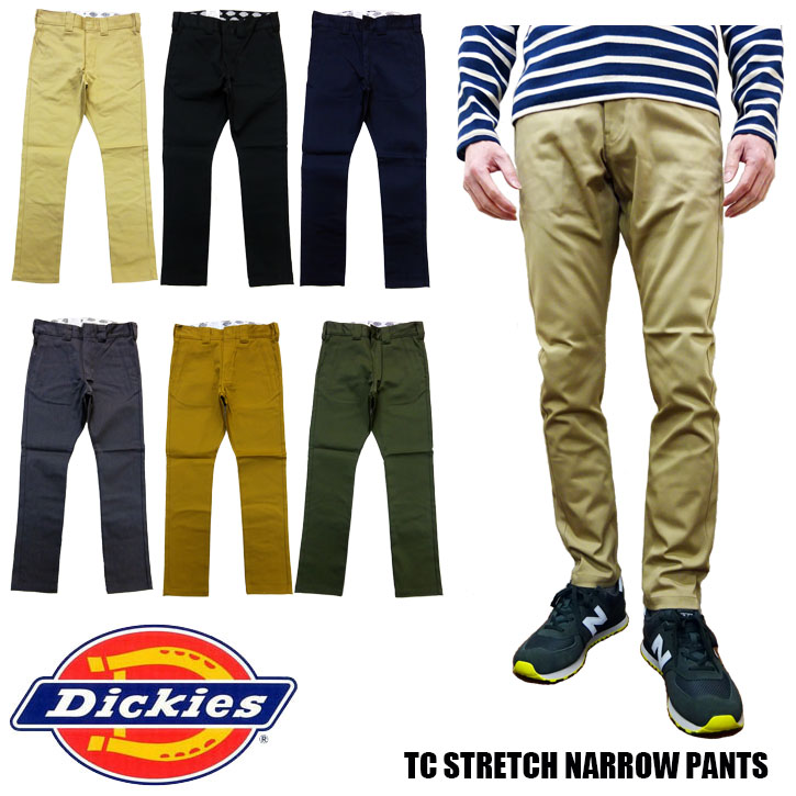 楽天市場】dickies ディッキーズ ナローパンツ スリムパンツ
