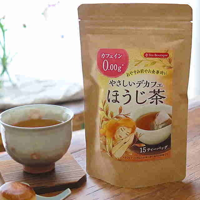 カフェイン0 選べる！やさしいデカフェ 玄米茶＆ほうじ茶＆白桃