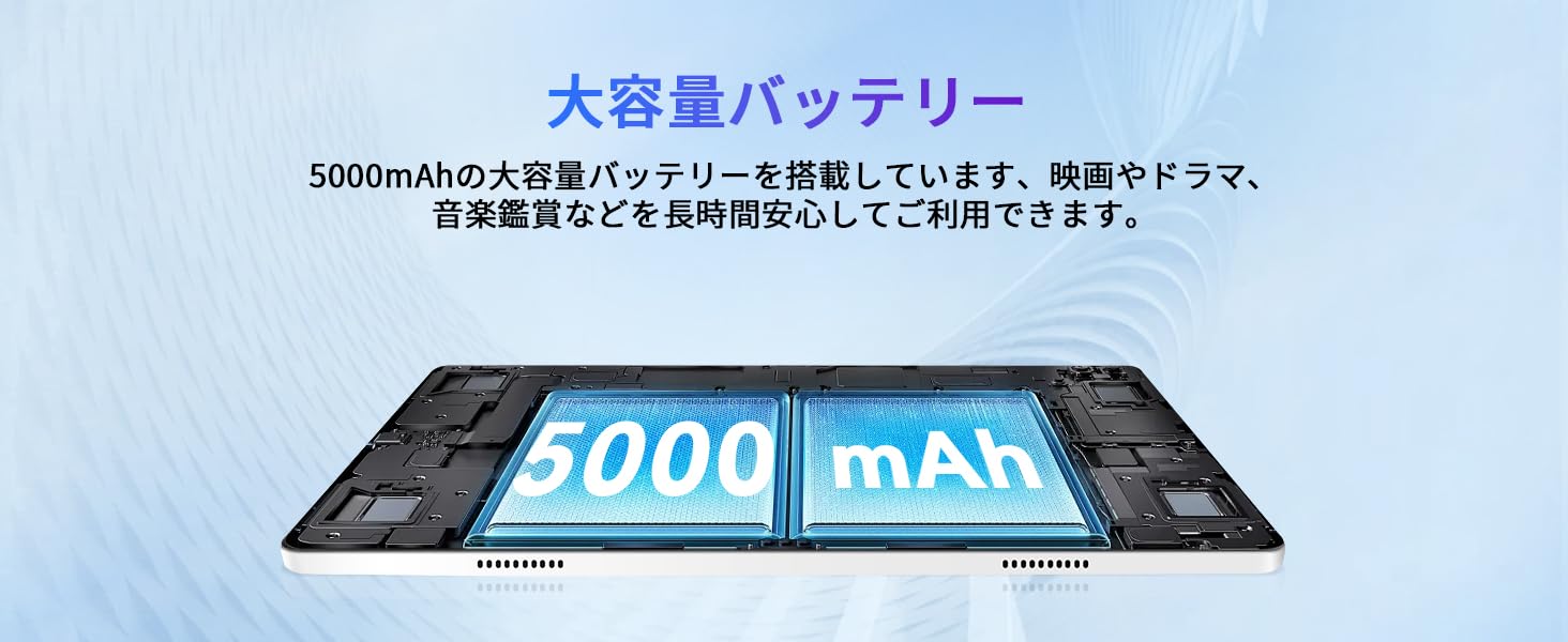 タブレット 10インチ Android 15 Wi-Fiモデル20GB+64GB+1TB拡張