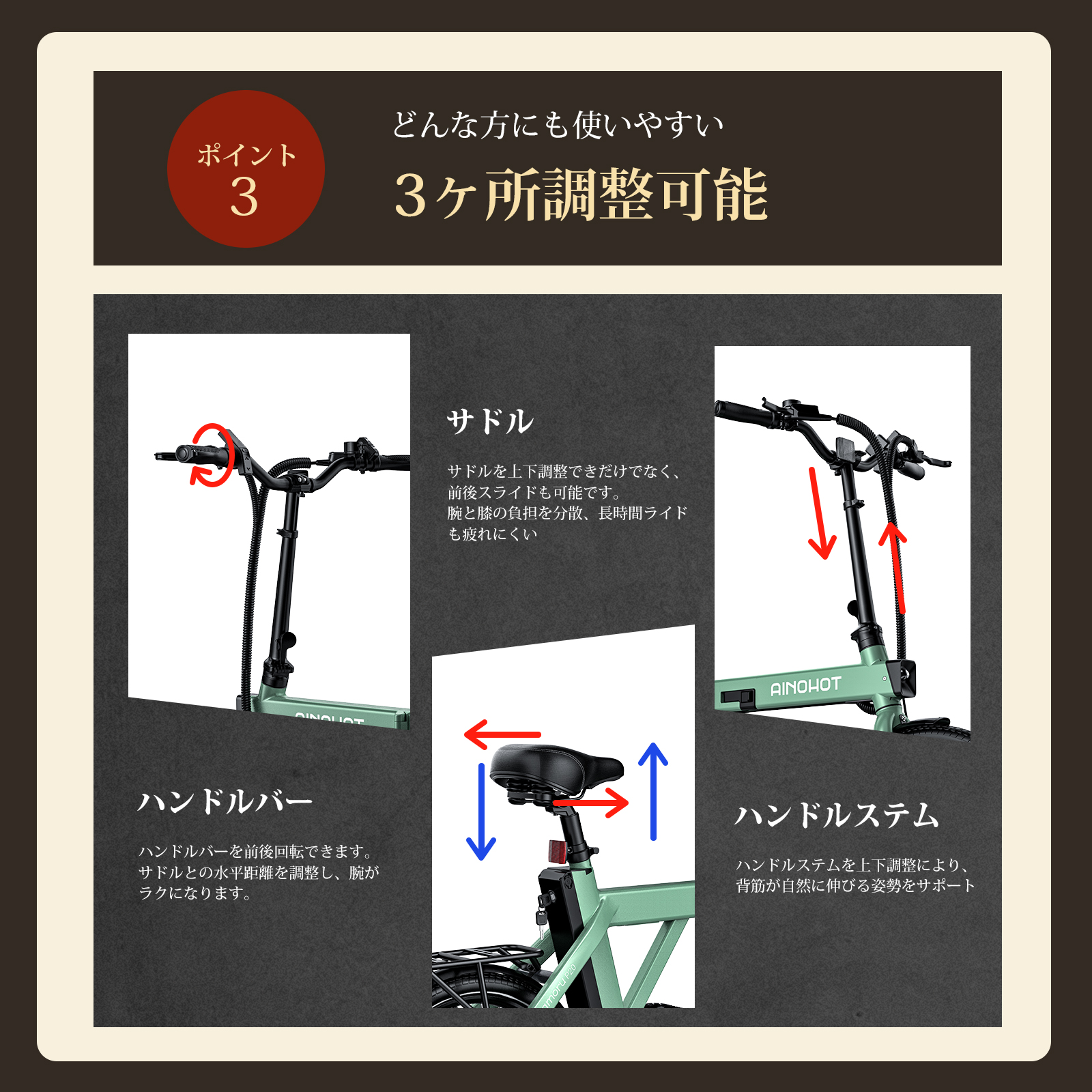 ベルトドライブ 自転車 20インチ（電動アシスト自転車）｜自転車車体