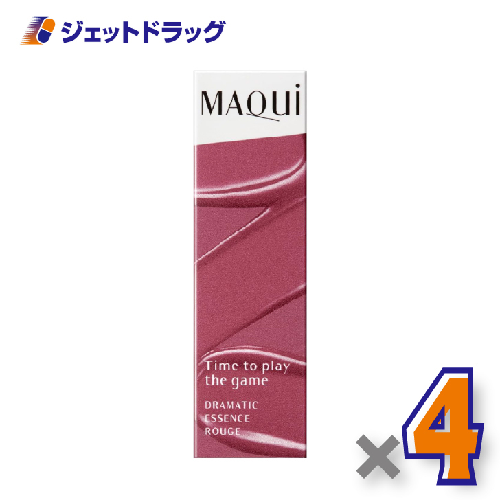 【化粧品】マキアージュ ドラマティックエッセンスルージュ 4g RS301  ×4個〔口紅・リップスティック〕