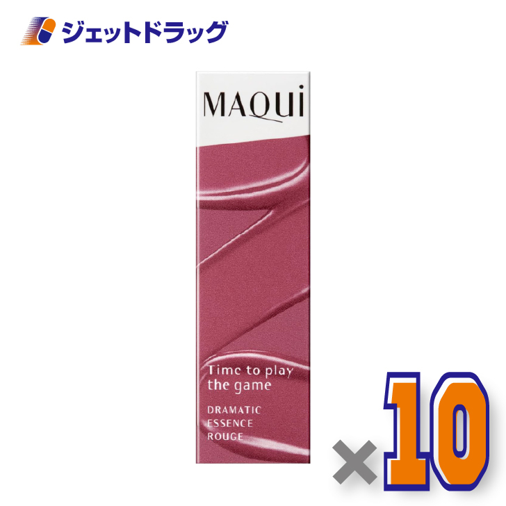 【化粧品】マキアージュ ドラマティックエッセンスルージュ 4g RS301  ×10個〔口紅・リップスティック〕