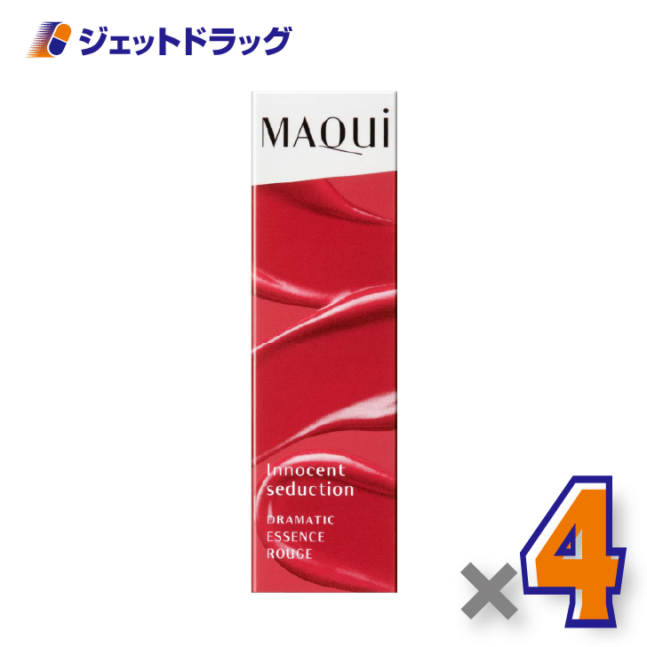 【化粧品】マキアージュ ドラマティックエッセンスルージュ 4g RD401  ×4個〔口紅・リップスティック〕
