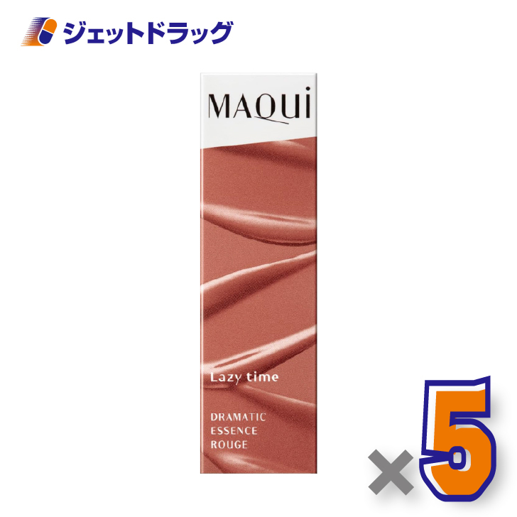 【化粧品】マキアージュ ドラマティックエッセンスルージュ 4g OR301  ×5個〔口紅・リップスティック〕
