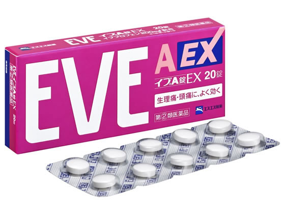 エスエス製薬 【第(2)類医薬品】☆薬)エスエス製薬 イブA錠EX 20錠