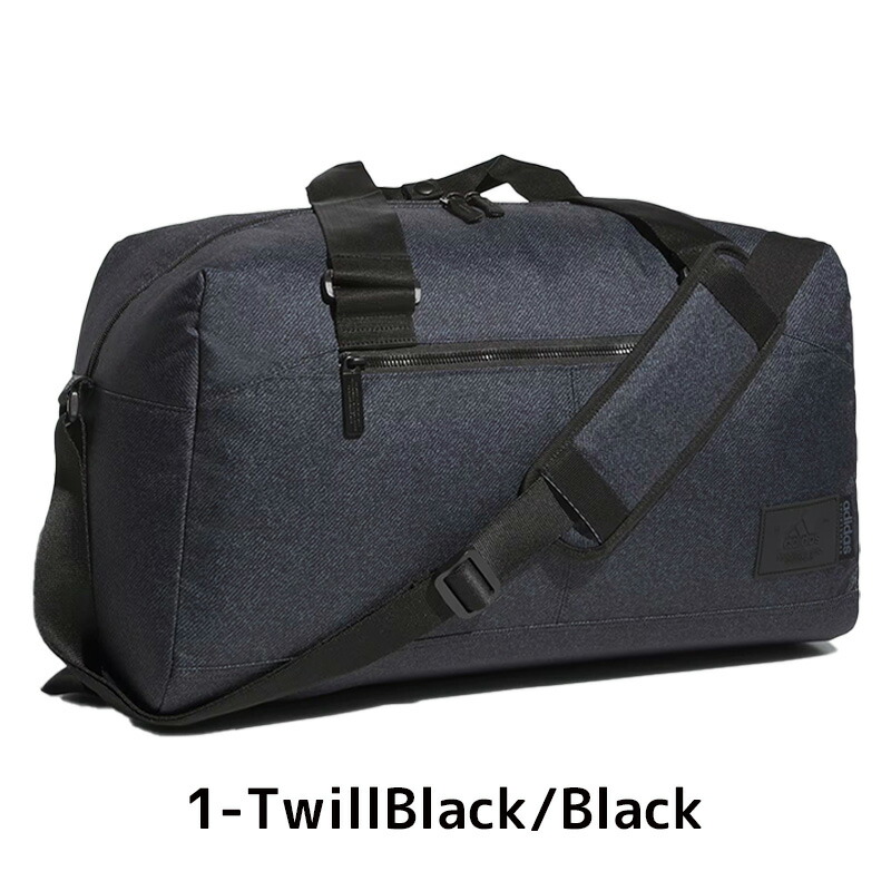adidas（アディダス） ダッフルバッグ 30L ラウンジ ボストンバッグ 黒