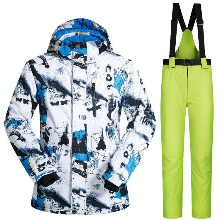 スノーボードウェア スキーウェア スノボウェア スノーウェア新作 メンズジャケット パンツストレッチ 上下セット ウェア 防寒 防風｜jewel-fasion｜11