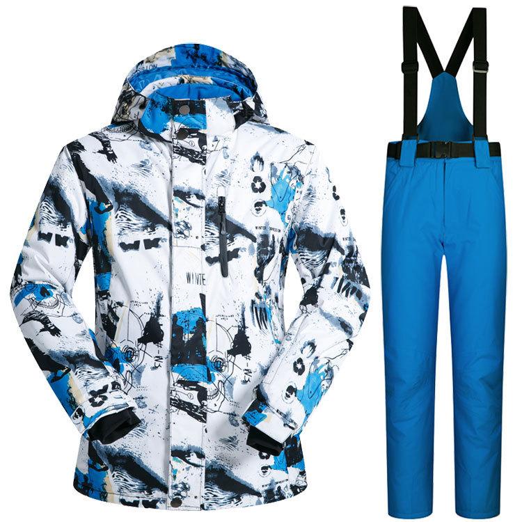 スノーボードウェア スキーウェア スノボウェア スノーウェア新作 メンズジャケット パンツストレッチ 上下セット ウェア 防寒 防風｜jewel-fasion｜12