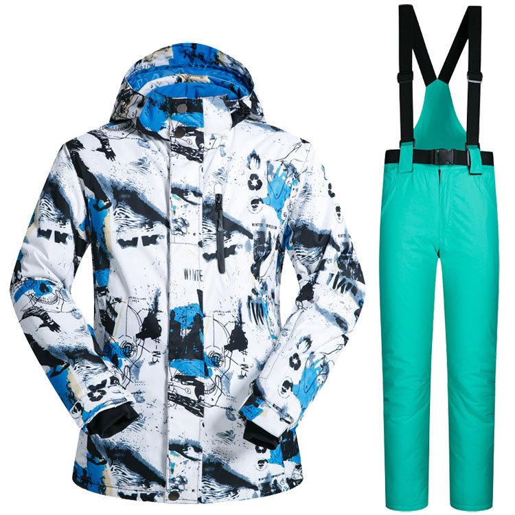 スノーボードウェア スキーウェア スノボウェア スノーウェア新作 メンズジャケット パンツストレッチ 上下セット ウェア 防寒 防風｜jewel-fasion｜13