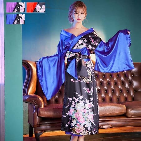 浴衣 ドレス 花魁 コスプレ Jewel ジュエル 着物ドレス 花柄 花魁ドレス 着物ドレス 浴衣 ドレス 大人 着物 和風 花魁 コスプレ よさこい