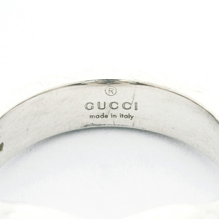 GUCCI 【返品OK】 グッチ 指輪 リング シルバーブリット ハート