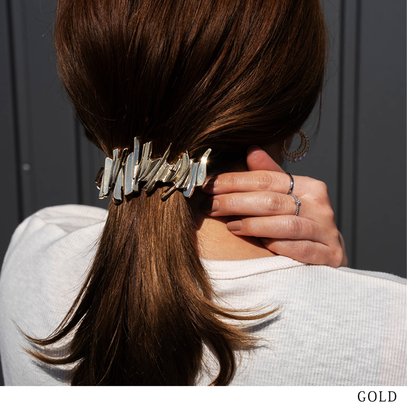 Jewel VOX バレッタ ヘアアクセ レディース デザインモチーフ 髪留め