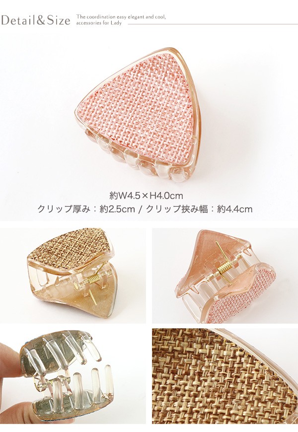 希少）アクセサリーまとめて Jewel VOX ヘアクリップ クリップ 三角 ミニ 前髪 ヘアアクセサリー