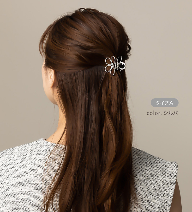 Jewel VOX ヘアクリップ クリップ ヘアアクセ フラワー お花 パール
