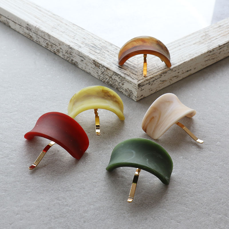 Jewel VOX ポニーフック ヘアフック ヘアアクセ カーブ マーブル べっ