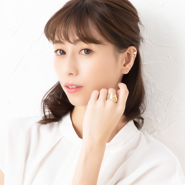 [40A] ファッションリング 500点 指輪 女性 Ny6-250518S 40A] ファッションリング 500点 指輪 女性 Ny6-250518S（e.m.