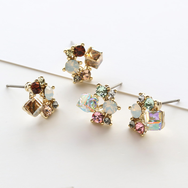 Jewel VOX ピアス レディース チタン製ポスト スワロフスキー