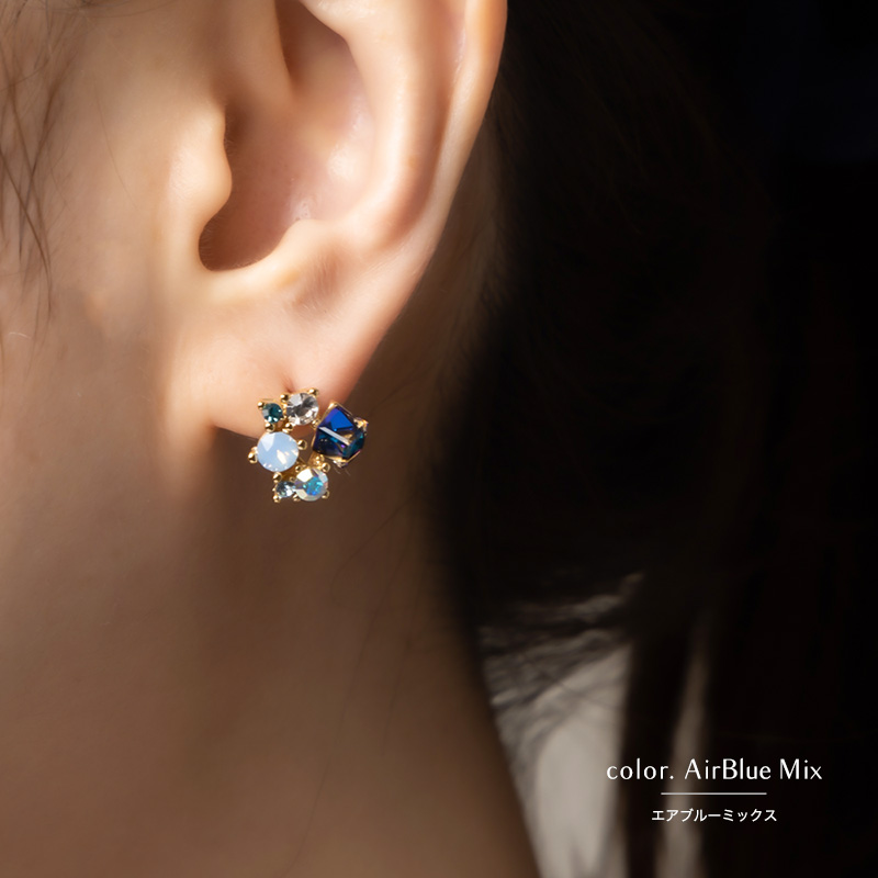 ネックレス5点とピアス2点 フープピアス ピアス 18k 18金 k18 金属アレルギー 小さめ