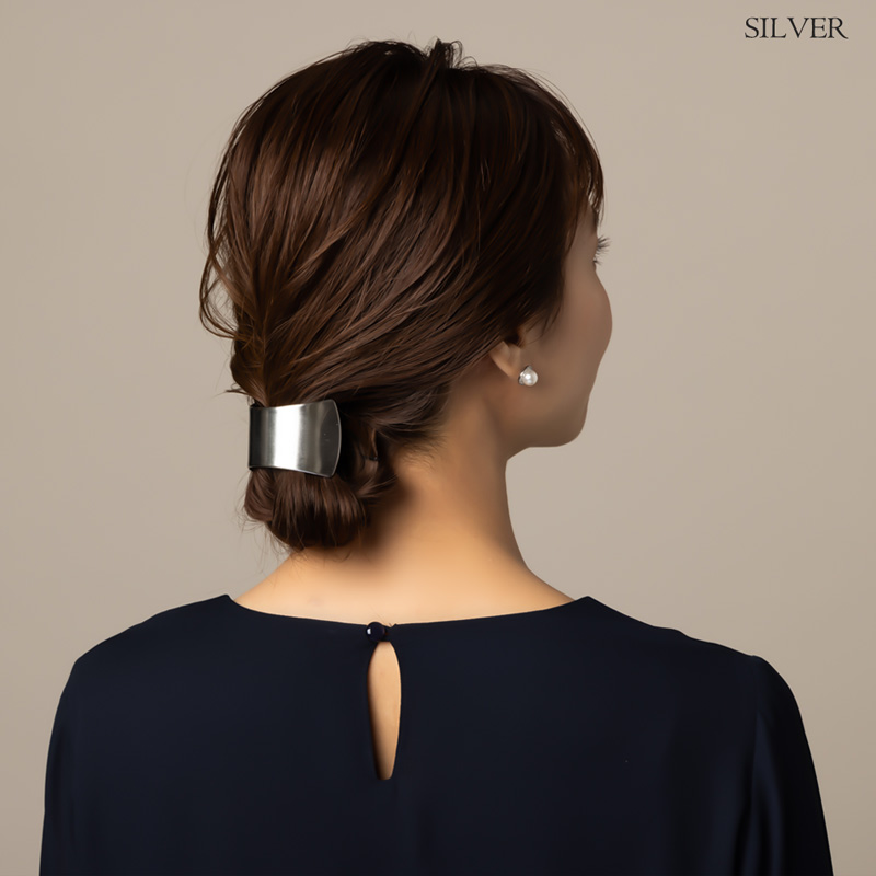 【CLINQ】クリンク　バレッタ　箱　新品未使用　アーバンリサーチ　　ナディア Jewel VOX バレッタ 髪留め ヘアアクセ レディース まとめ髪