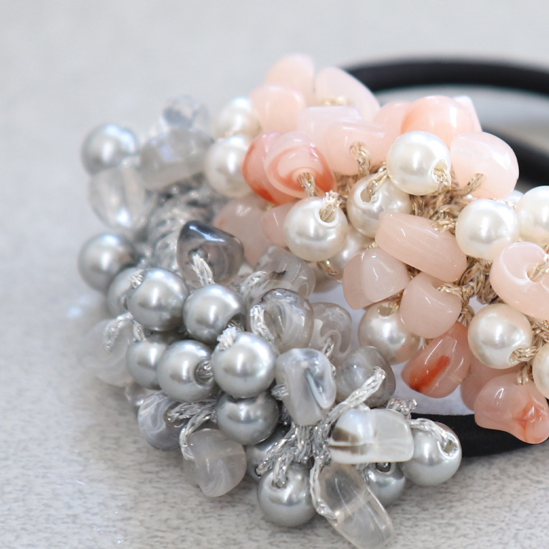 Jewel VOX ヘアゴム ヘアアクセ ヘアポニー レディース パール