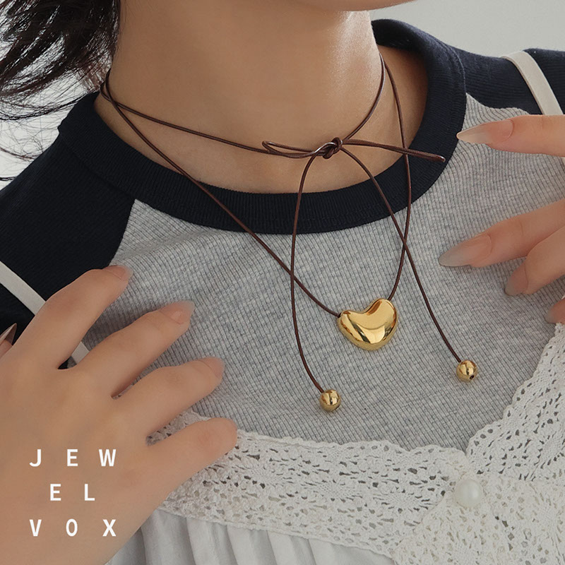 Jewel VOX ネックレス レディース ロングネックレス チョーカー ハート