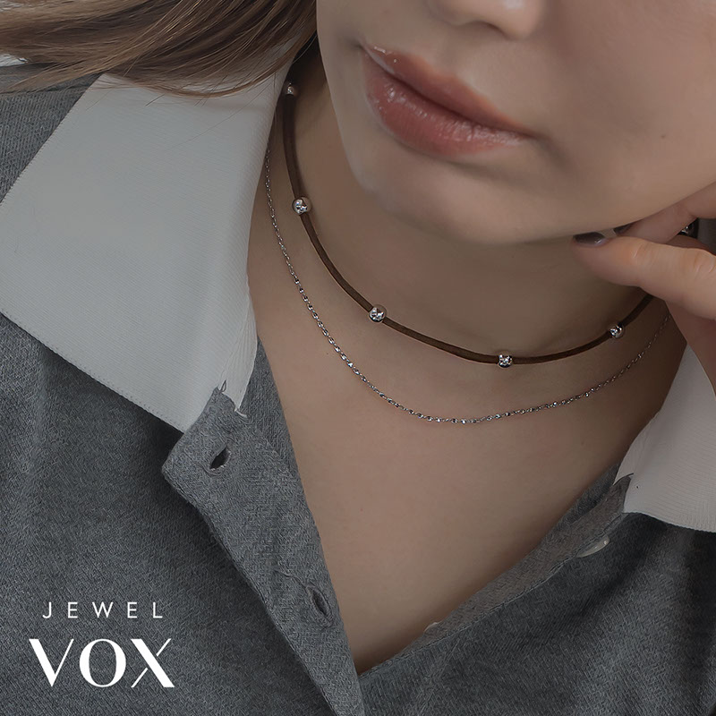 Jewel VOX ネックレス ショートネックレス レディース ニッケルフリー
