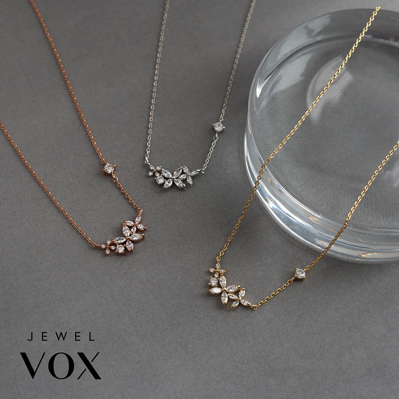 Jewel VOX ネックレス レディース 金属アレルギー対応 ショート