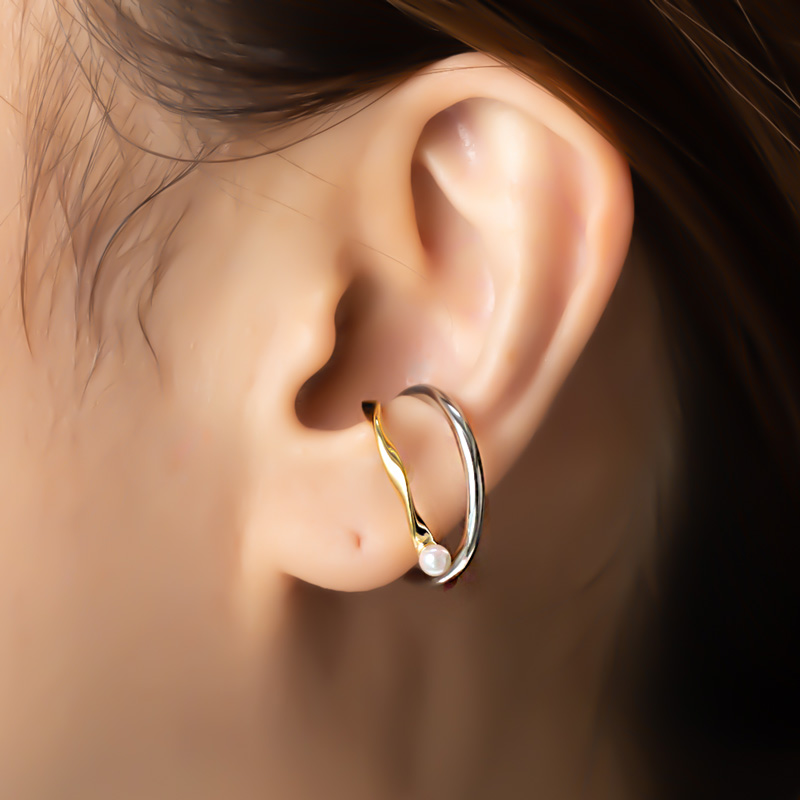 Jewel VOX イヤーカフ イヤカフ イヤリング レディース 片耳用 バイ