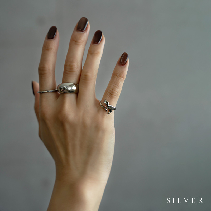 リング 磁器 指輪 B PORCELAIN RINGS 動物 アニマル 磁器 0_1189fd72d9512cee1870c201bf6c