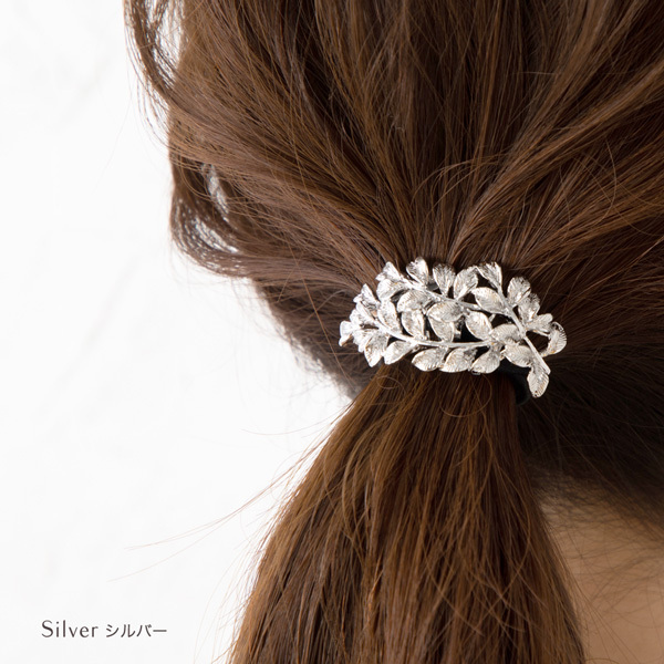 Jewel VOX ヘアゴム ヘアポニー ヘアアクセ レディース リーフ