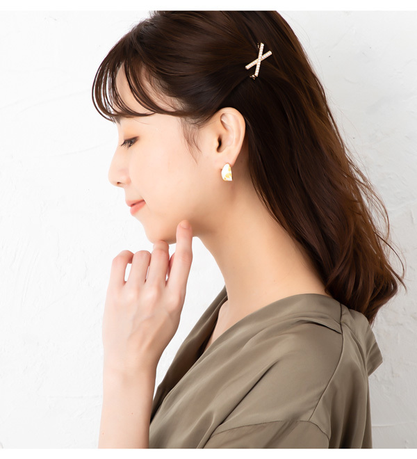 Jewel VOX ヘアクリップ ヘアアクセサリー レディース マグネット式