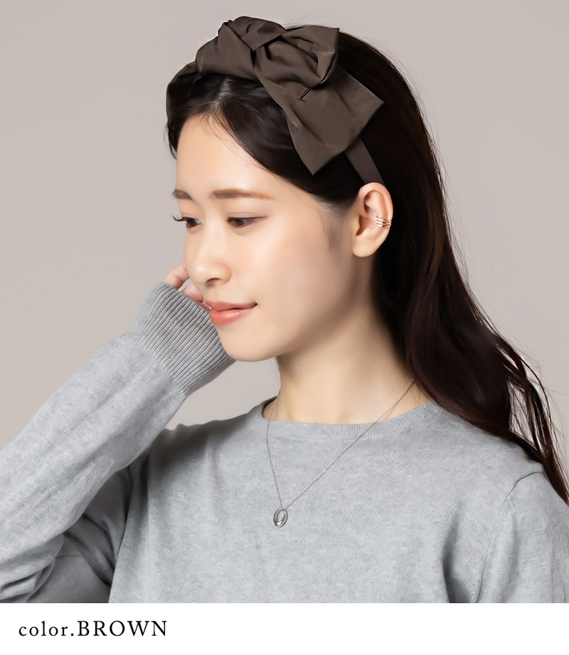 Jewel VOX カチューシャ ヘアアクセ レディース リボン 幅広 Jewel VOX カチューシャ ヘアアクセ レディース リボン 幅広