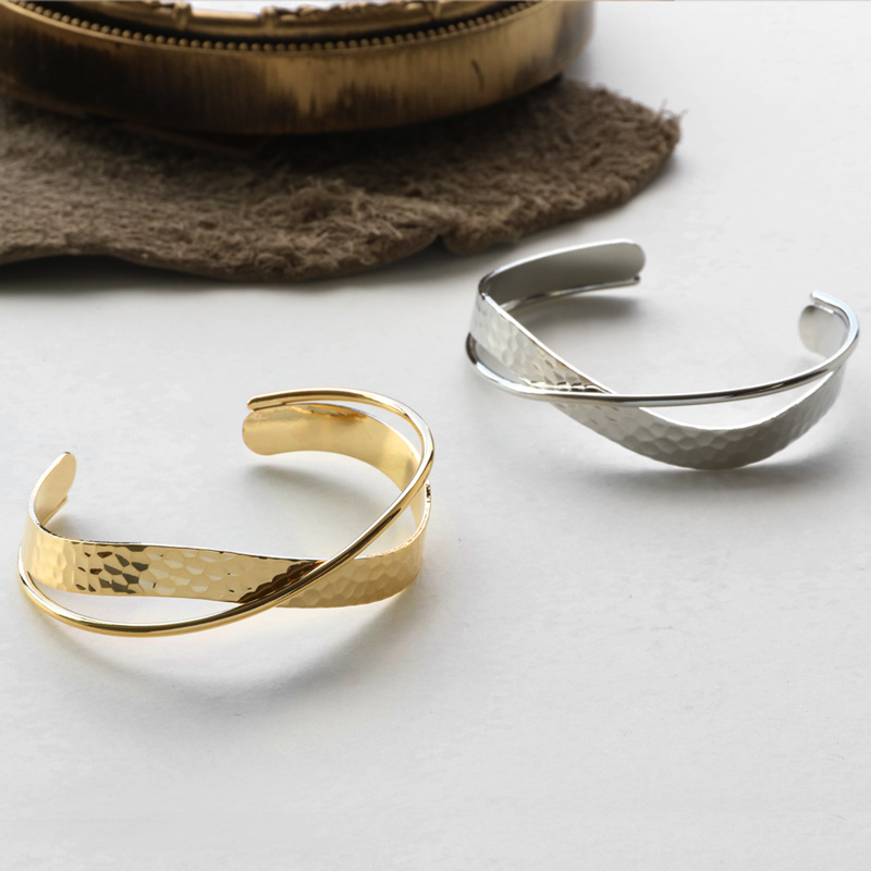 Jewel VOX ブレスレット バングル 金属アレルギー対応 太め 30代 40代