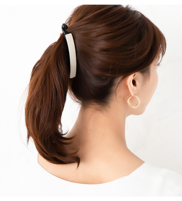 Jewel VOX バナナクリップ 小さめ ヘアクリップ ヘアアクセ