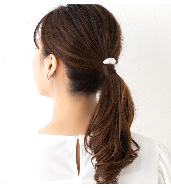 Jewel VOX ポニーフック ヘアカフス ヘアアクセサリー ヘアゴム 大人っ