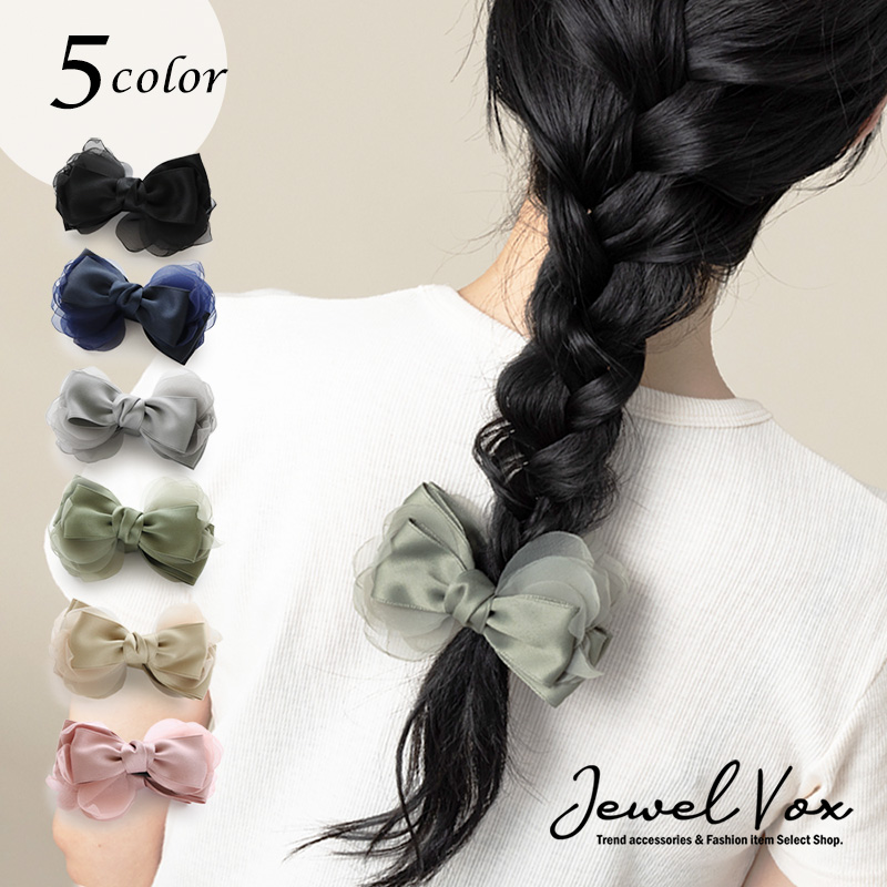 Jewel VOX バナナクリップ ヘアクリップ ヘアアクセ レディース