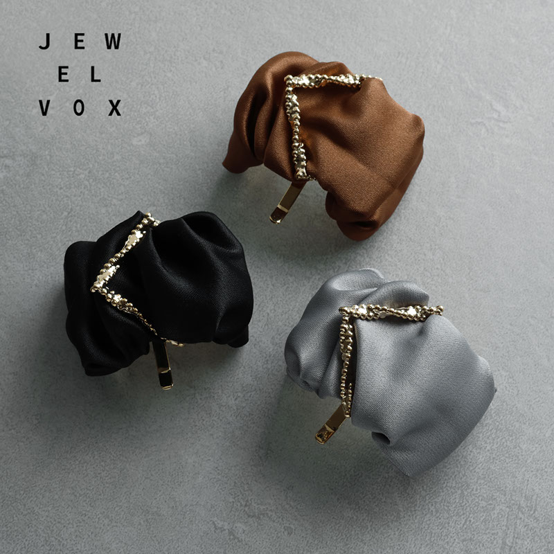 Jewel VOX ポニーフック ヘアカフ ヘアアクセサリー ゴールド 黒