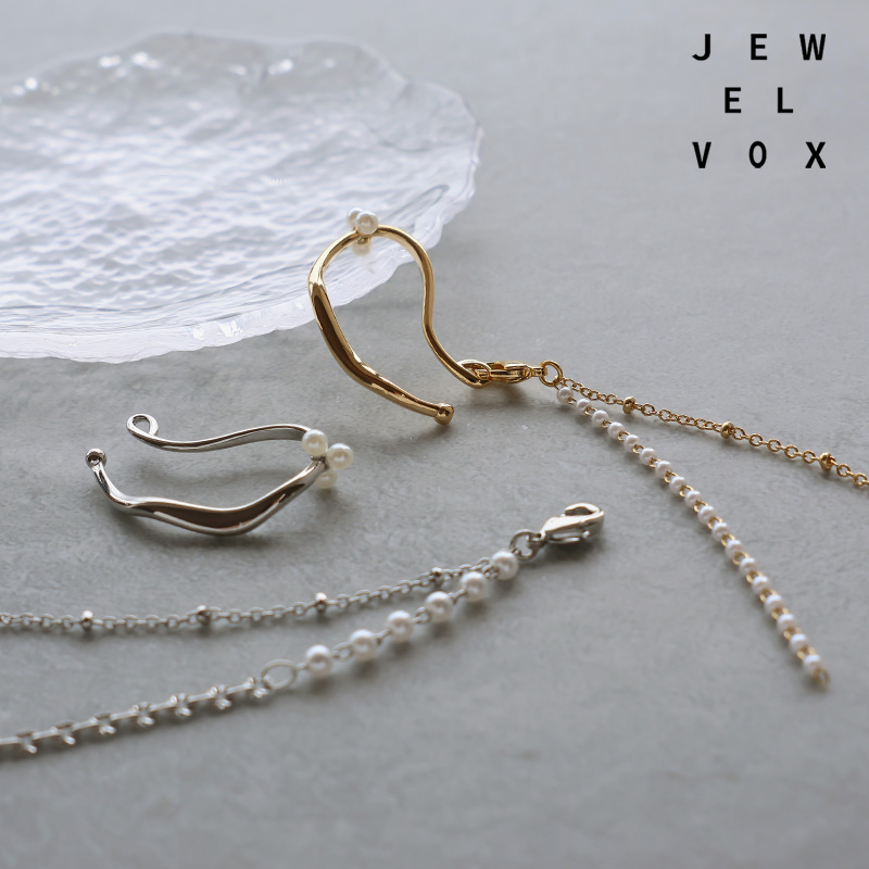 Jewel VOX イヤーカフ 金属アレルギー対応 片耳用 レディース 3