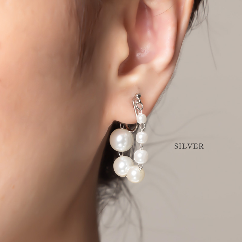 樹脂ノンホールイヤリング　ゴールド100個、シルバー58個　新品　おまとめ 楽天市場】イヤリング 痛くない 落ちにくい 樹脂イヤリング 樹脂ノン