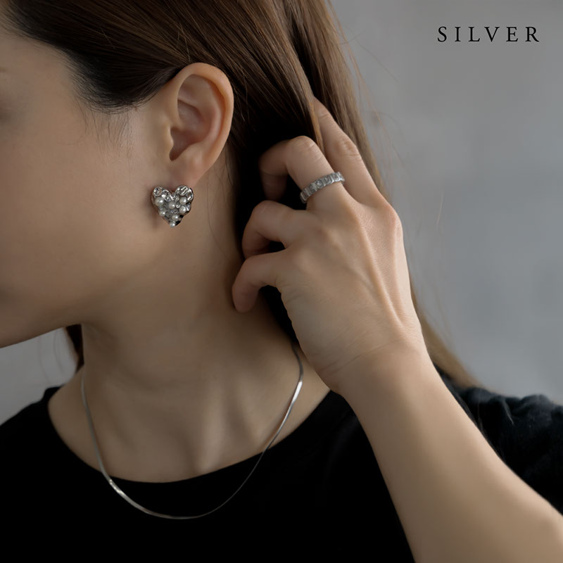 Jewel VOX ピアス 金属アレルギー レディース ニッケルフリー ハート