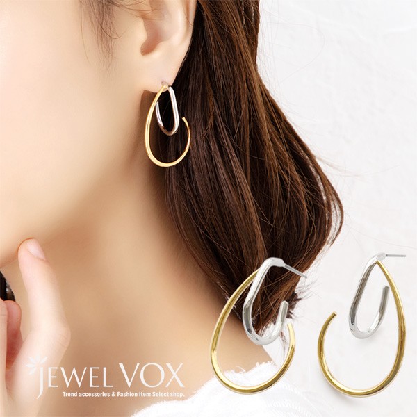 Jewel VOX ピアス レディース 金属アレルギー対応 チタンポスト ポスト