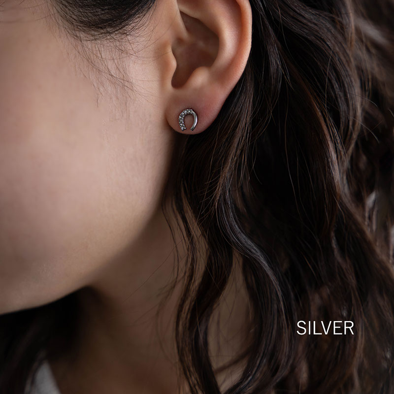 galcia ホースシュー　ピアス　roll別注 楽天市場】galcia HORSESHOE (蹄鉄) / SILVER PIERCE EARRING ガルシア