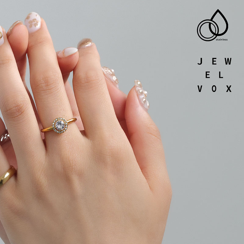 Jewel VOX 指輪 リング レディース ステンレス製 金属アレルギー