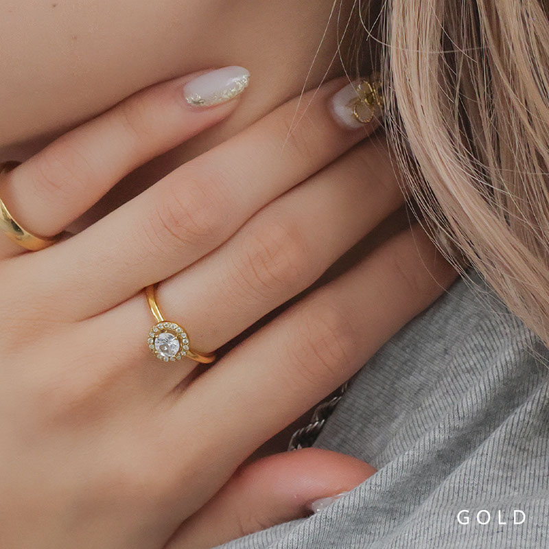 Jewel VOX 指輪 リング レディース ステンレス製 金属アレルギー