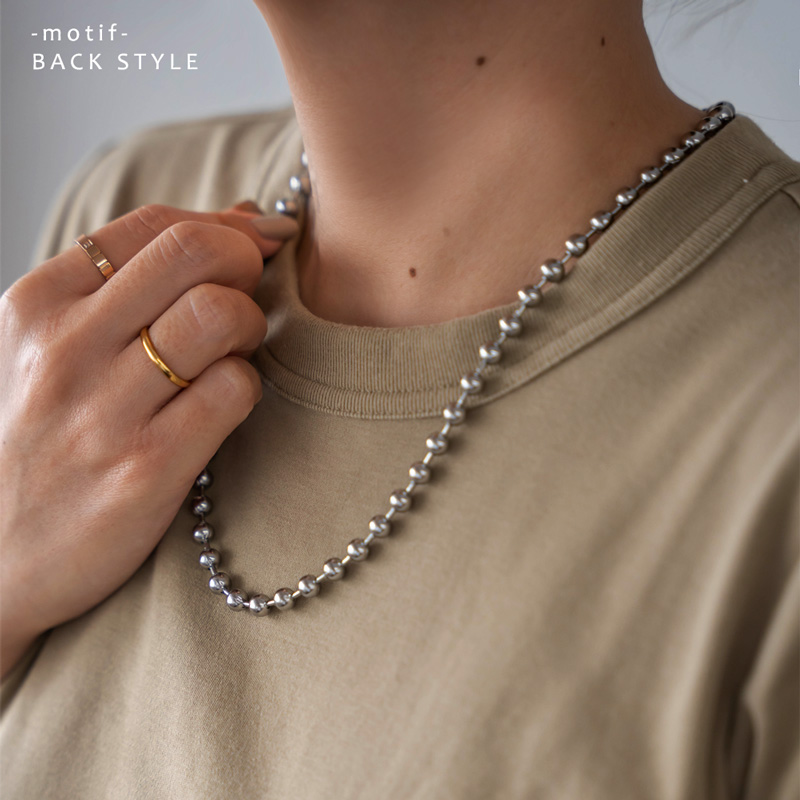 Jewel VOX ネックレス レディース ショート サージカルステンレス 金属