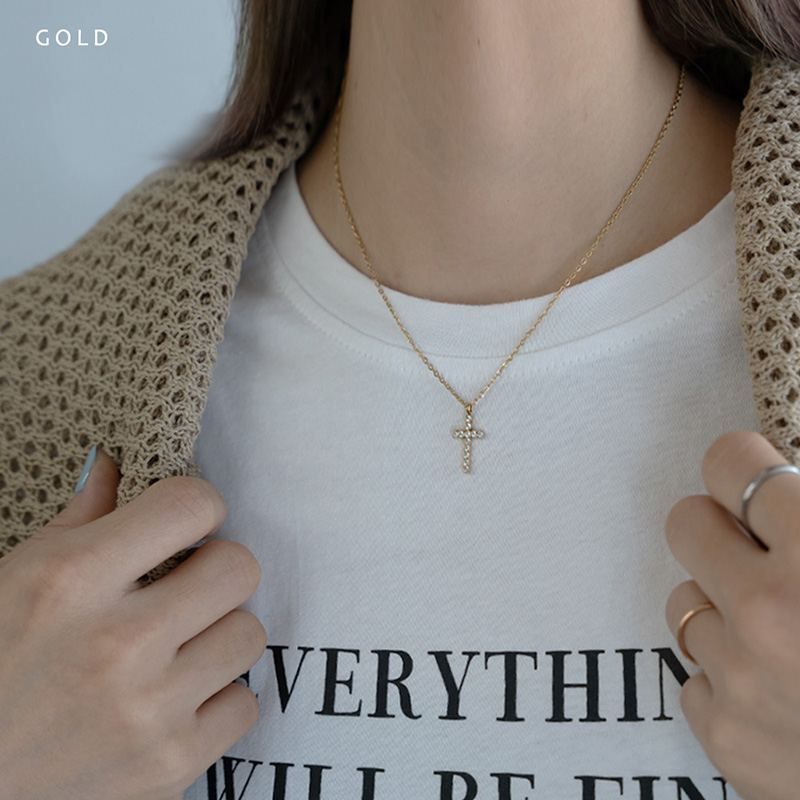 Jewel VOX ネックレス レディース ショート サージカルステンレス 金属