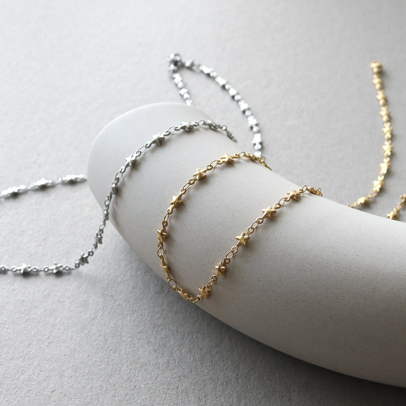 Jewel VOX ネックレス ショートネックレス ステンレス製 金属