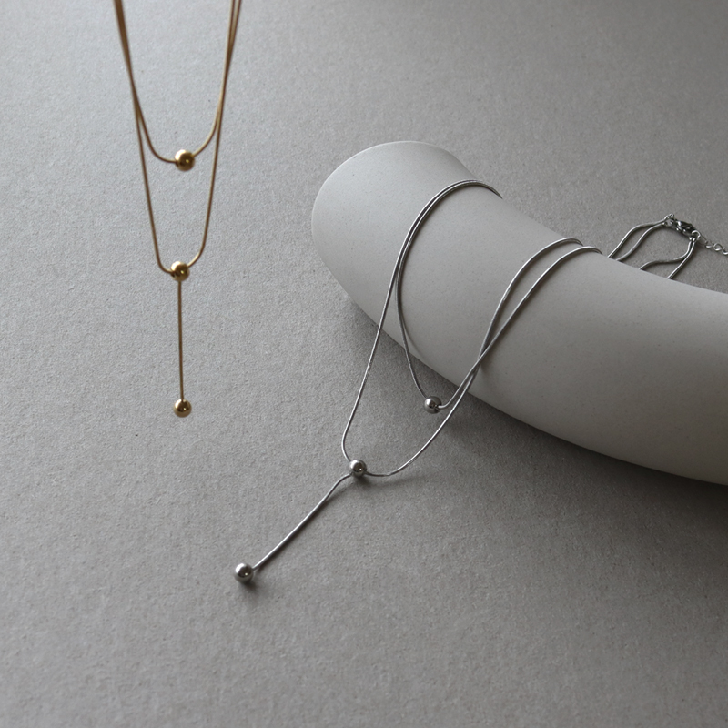 Jewel VOX ネックレス ショートネックレス レディース ステンレス製