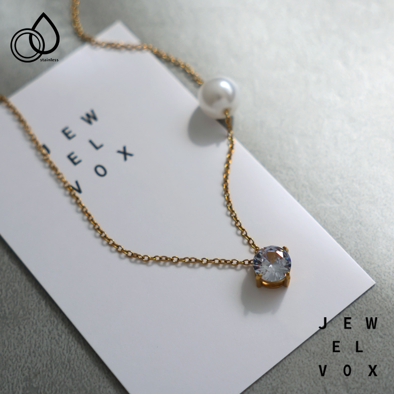 Jewel VOX ネックレス ショート サージカルステンレス レディース 金属