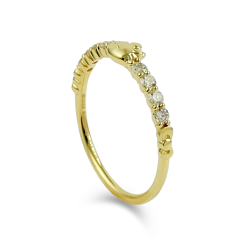 2000年記念公式 ハローキティ シルバー×18金×ダイヤモンドリング 17号 ☆ 2000年記念公式リング アイ・ラブ・ハローキティ 予約限定品 - メルカリ